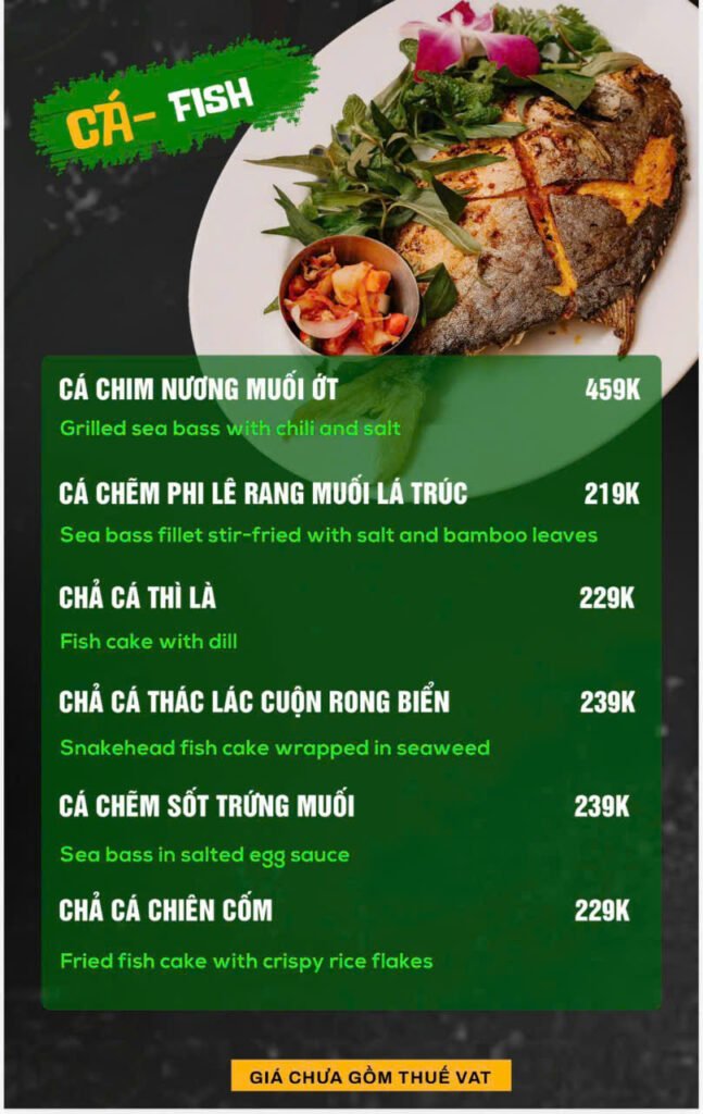 Menu Thực Đơn 303 Garden Station Phạm Văn Đồng Gò Vấp (11)