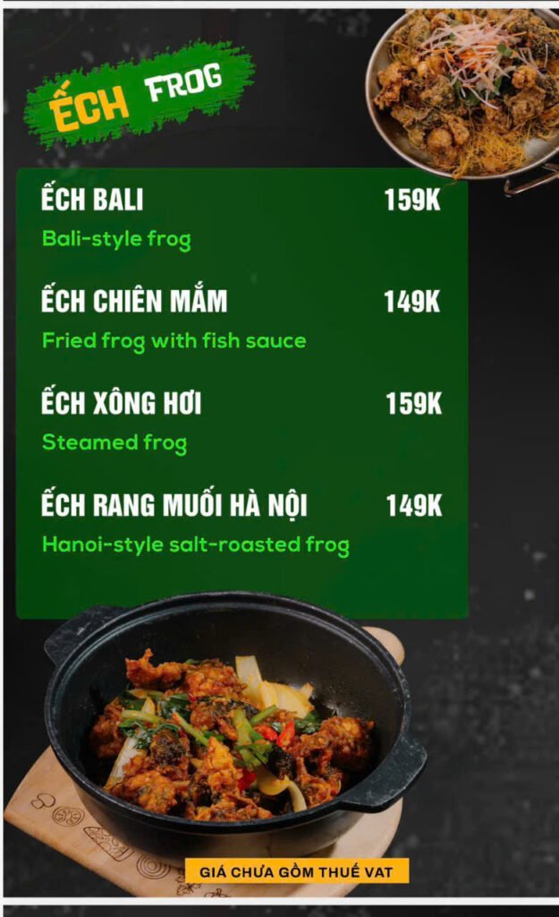Menu Thực Đơn 303 Garden Station Phạm Văn Đồng Gò Vấp (14)